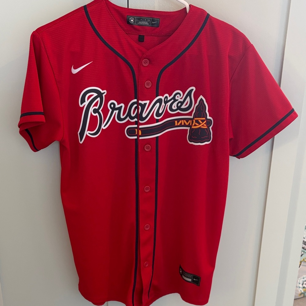 Nike Kids Red Atlanta Braves Jersey